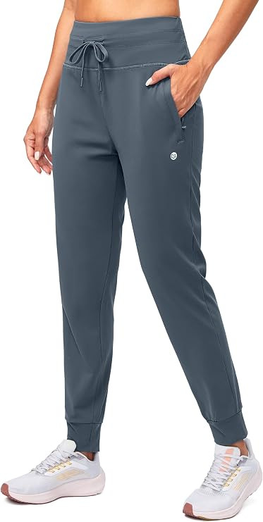 G Gradual Women's Fleece Lined Joggers High Waisted Water Resistant Thermal Winter Sweatpants Run... | Amazon (US)