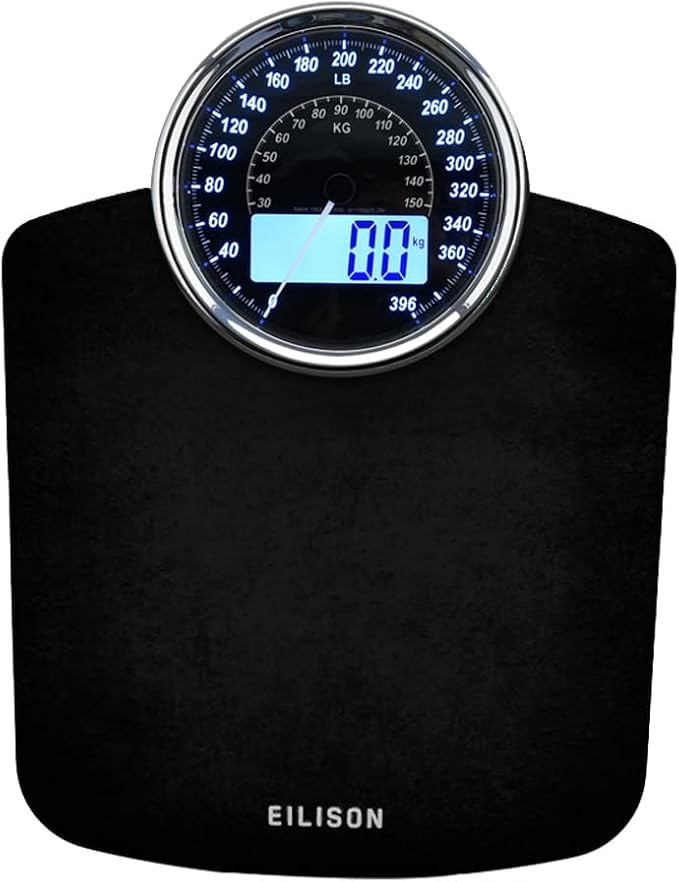 EILISON Highly Advance 2-in-1 Digital & Analog Weighing Scale for Body Weight-400lbs, 4 High Prec... | Amazon (US)