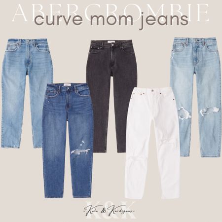  Abercrombie curve mom jeans 
I normally wear a size 27/28 when I’m not pregnant of course 😆


#LTKunder100 #LTKcurves #LTKsalealert