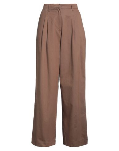 Pinko Woman Pants Brown Size 10 Cotton | YOOX (US)