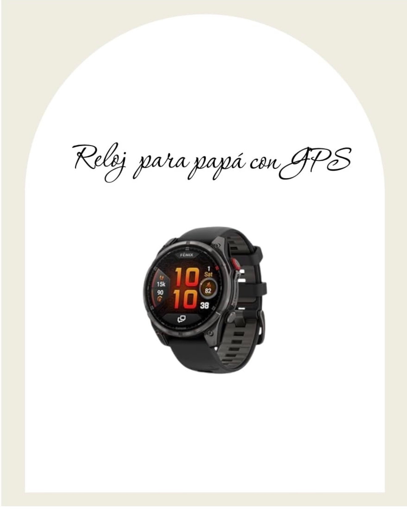 Navega y mantente al día al máximo con este reloj deportivo multifuncional.

#LTKActive #LTKU #LTKMens