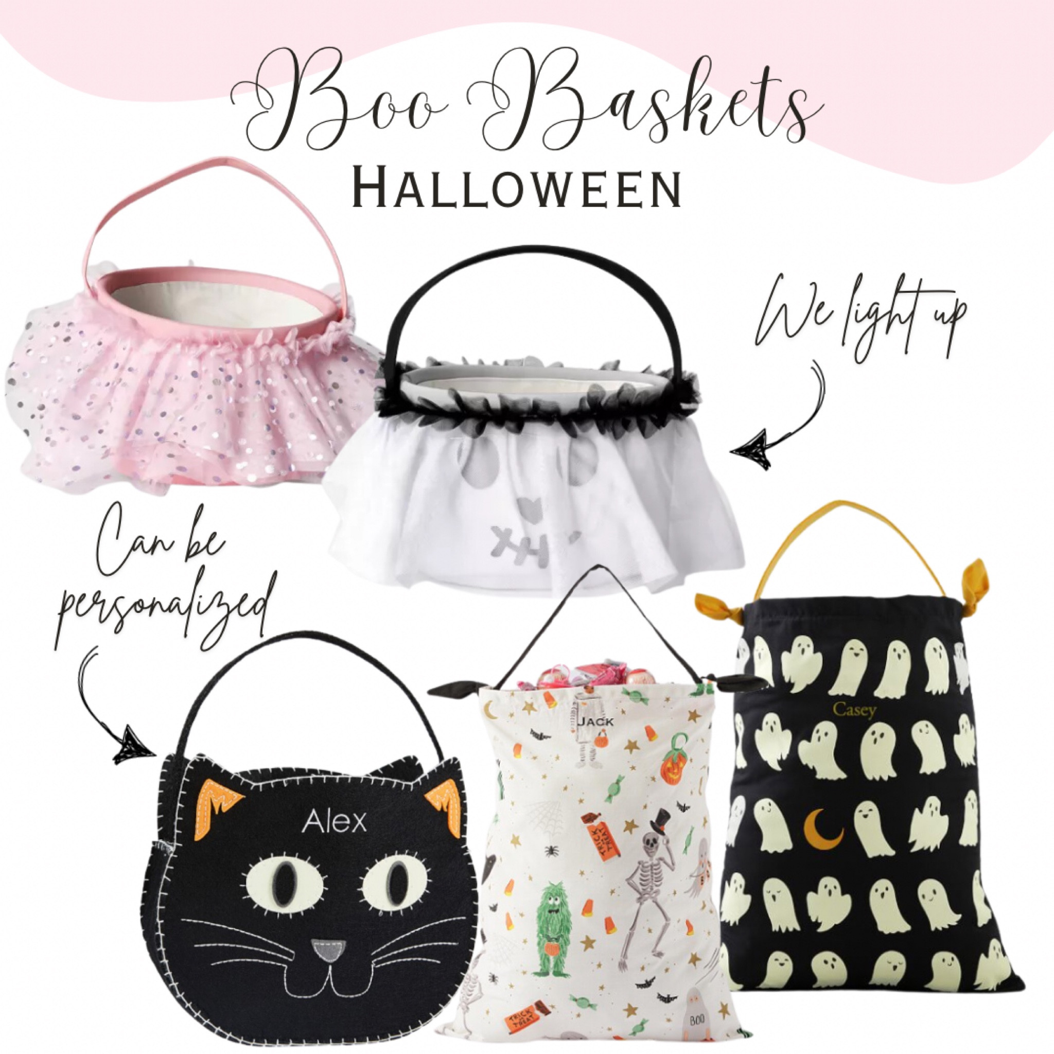 Boo baskets 👻

The cutest Halloween baskets, trick or treat bags. 

#boobaskets #trickortreat

#LTKHalloween