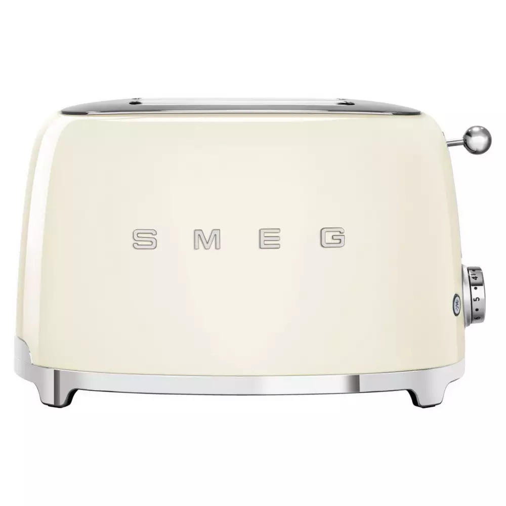 Buy Smeg TSF01CRUK 50's Style Retro 2 Slice Toaster - Cream | Toasters | Argos | argos.co.uk