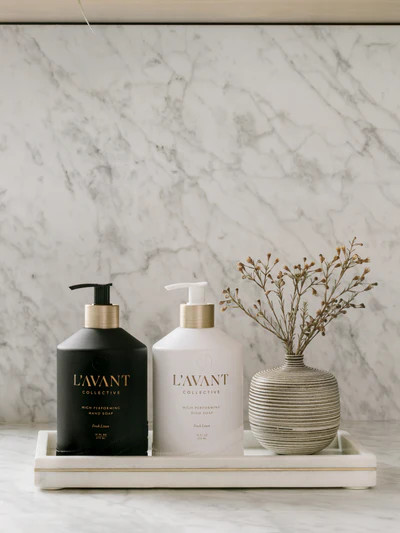White Marble Luxury Tray | L'AVANT Collective