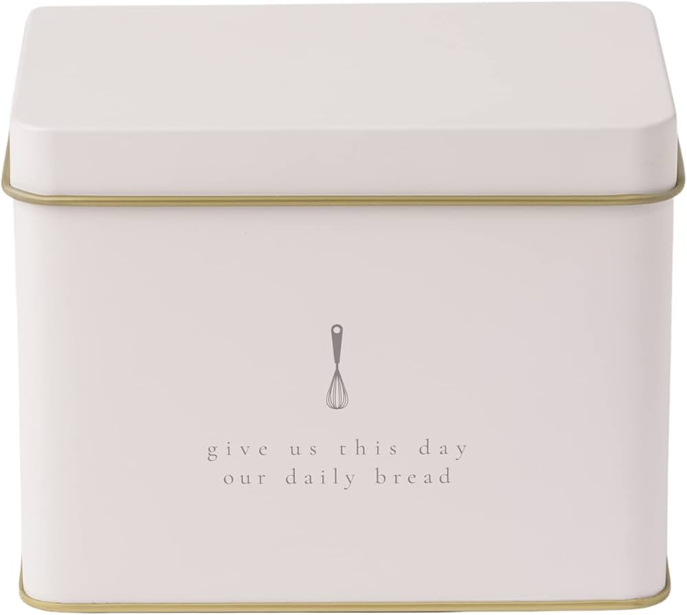 Recipe Tin in Cream | Classic and Neutral | Includes 25 Blank Recipe Cards | Gold Metallic Interi... | Amazon (US)