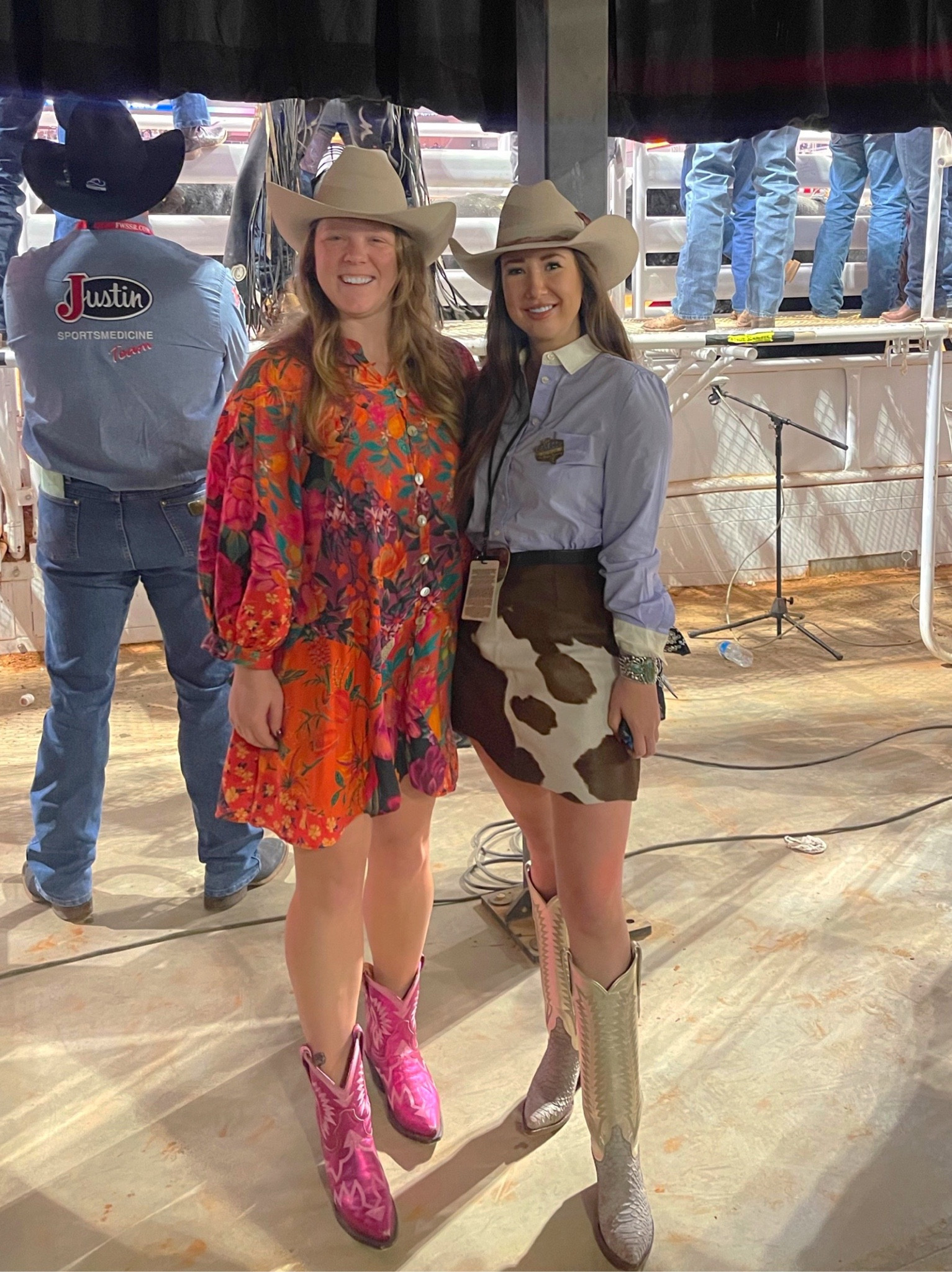 This cowhide skirt has turned out to be such a staple piece. I’ve thrown it on with sweaters, plain Ts and now a business button down 