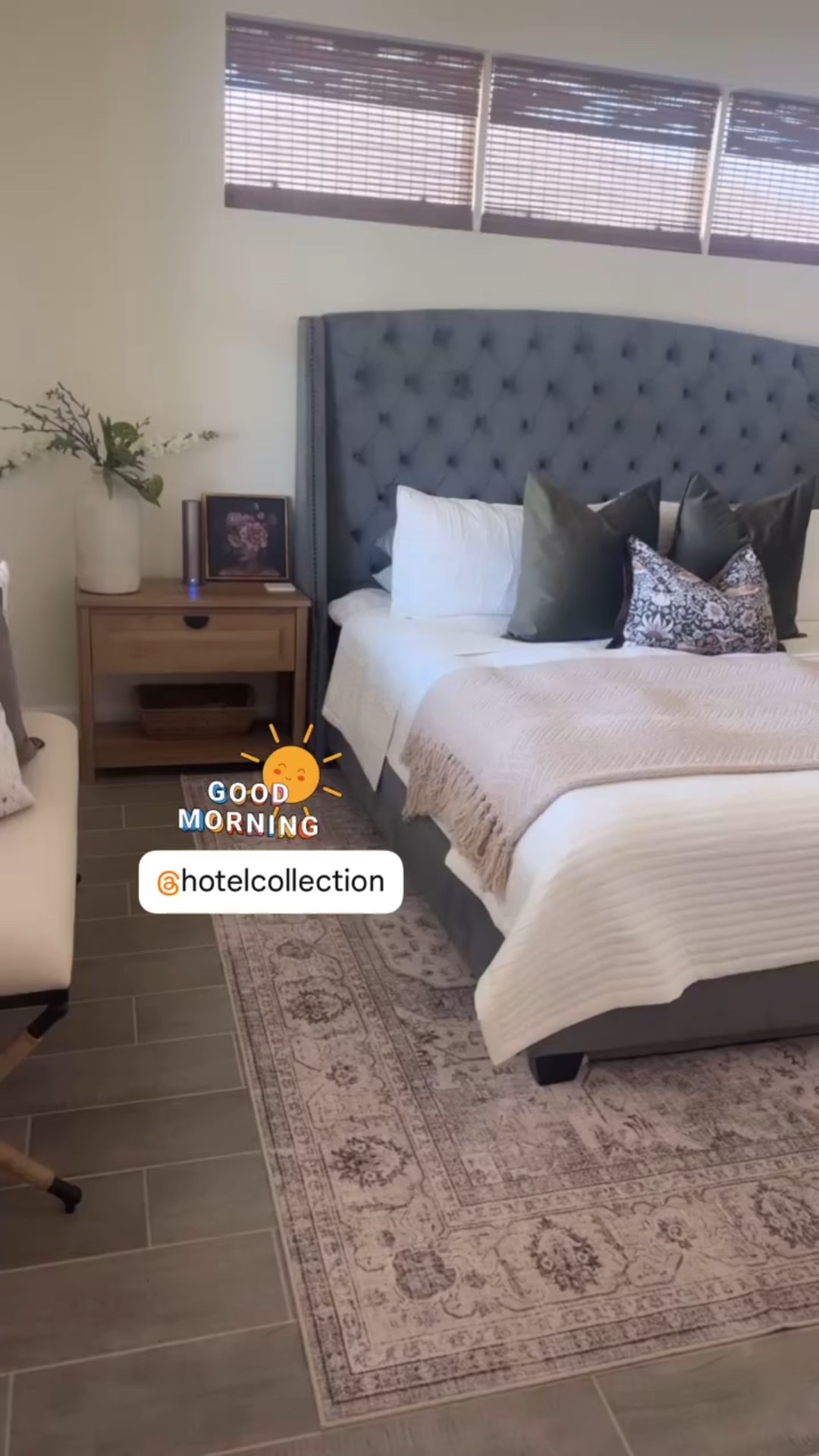 Bedroom decor , cozy vibes ! Master bed set pillows and throw . 

#LTKFindsUnder100 #LTKStyleTip #LTKHome