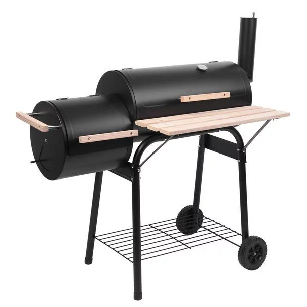 Ktaxon Outdoor Charcoal BBQ Grill Meat Smoker for Patio Backyard - Walmart.com | Walmart (US)