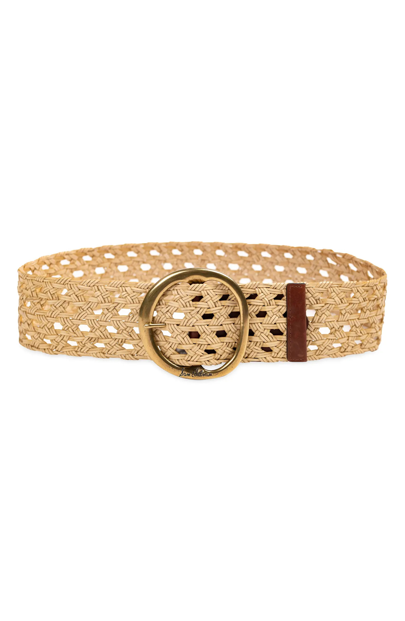 Woven Leather Belt | Nordstrom