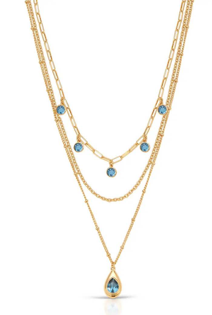 Seraphine Triple Strand Layered Necklace | Nordstrom