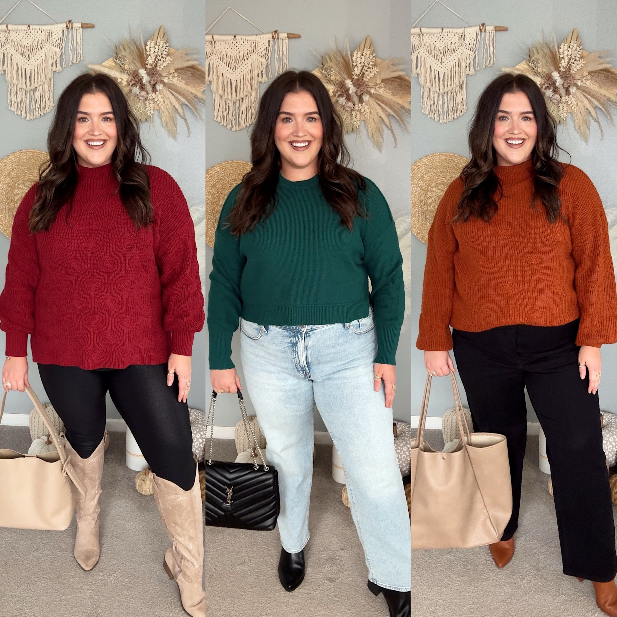 Styling Amazon sweaters for Fall 🍂 Size XL. Jeans size 18. Cozy casual everyday style 

#LTKxPrimeDay #LTKStyleTip #LTKPlusSize