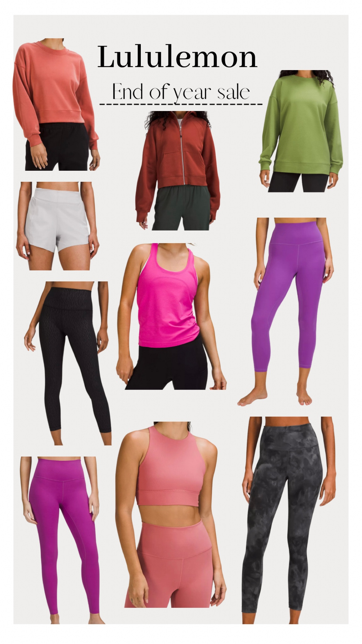 Lululemon end of year sale

#LTKFind #LTKfit #LTKsalealert