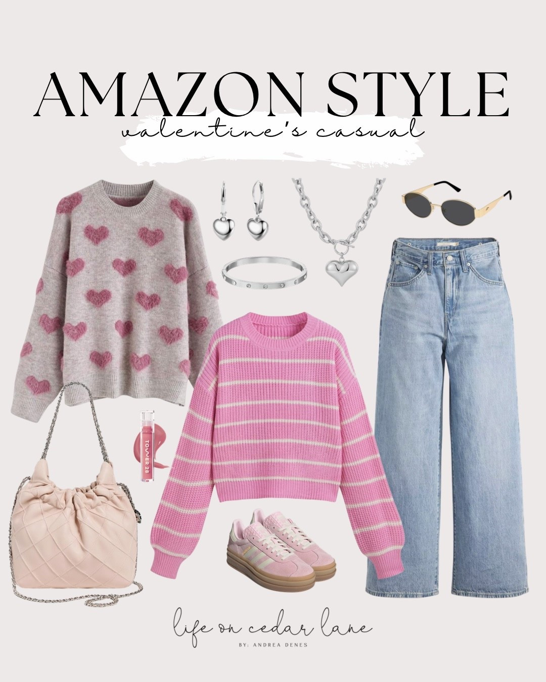 Celebrate Valentine's with these Amazon cozy essentials! Perfect for a casual day out. #valentinesday #amazonstyle

#LTKSaleAlert #LTKOver40 #LTKFindsUnder50