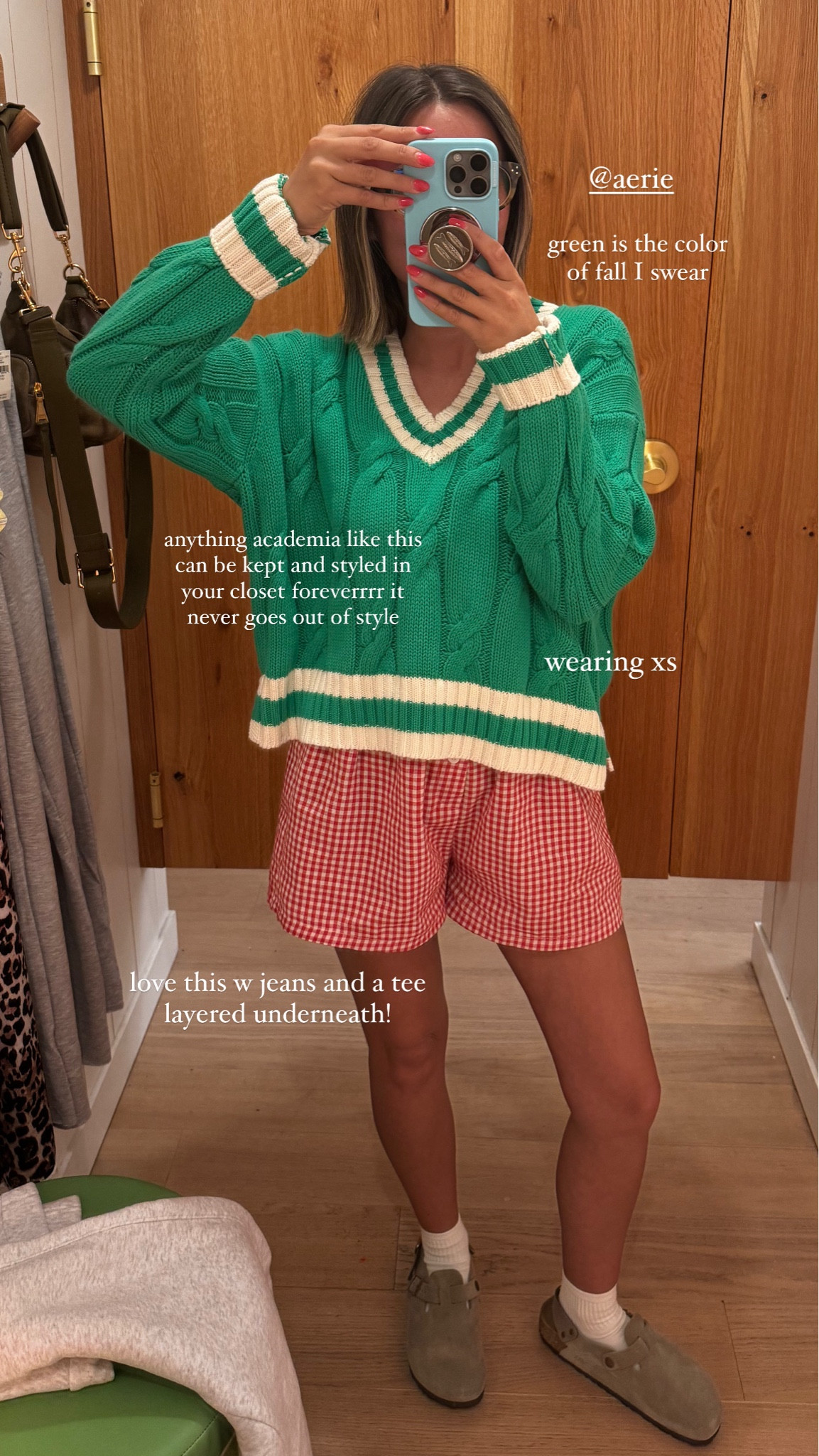 I’m wearing xs in the sweater and medium in the shorts. I always size up in those! 

#LTKFindsUnder100 #LTKStyleTip #LTKFindsUnder50