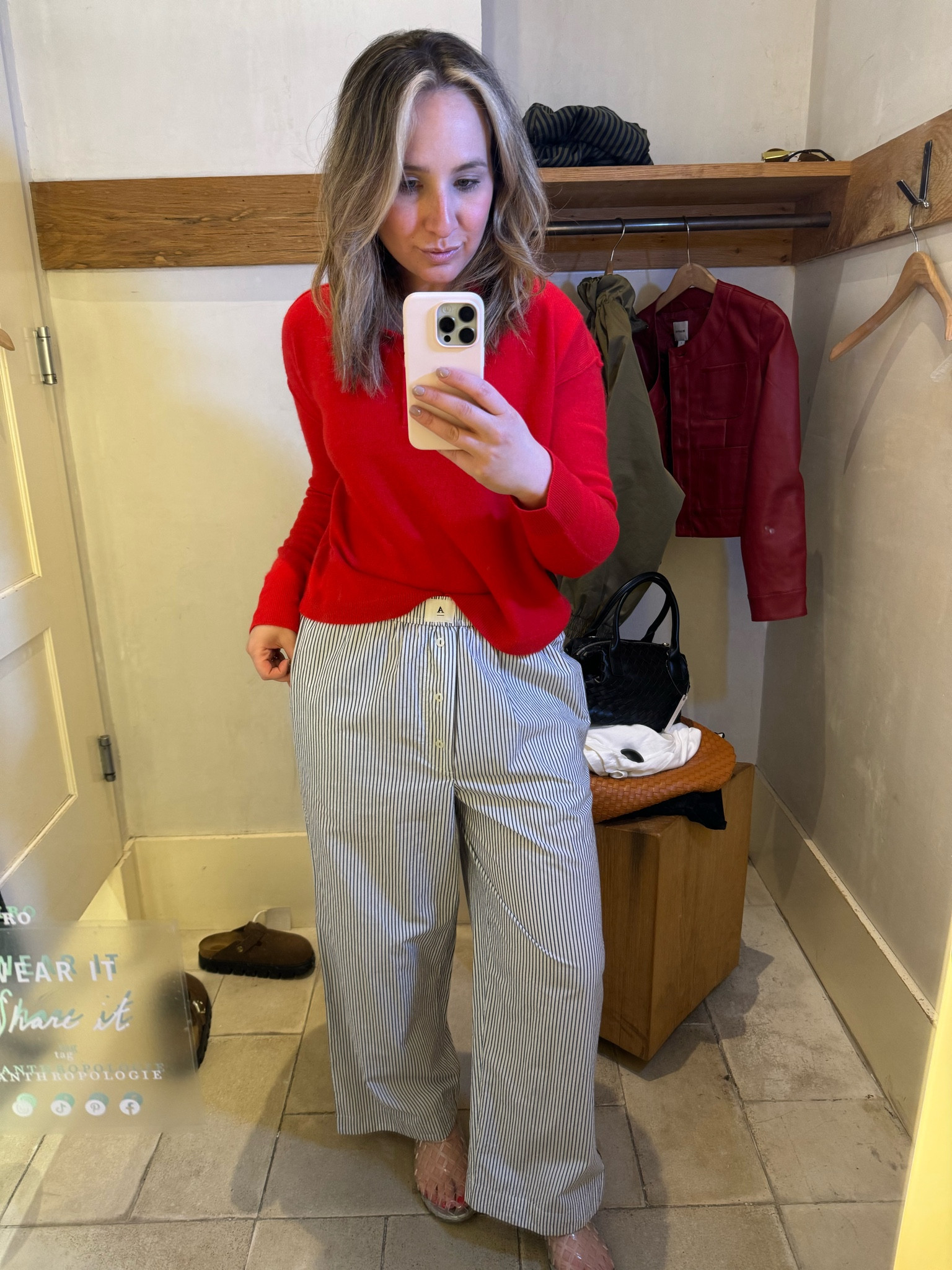 Red alert ❤️💄🥊 this is a comfortable chic Fall look! 

#LTKU #LTKSeasonal #LTKStyleTip