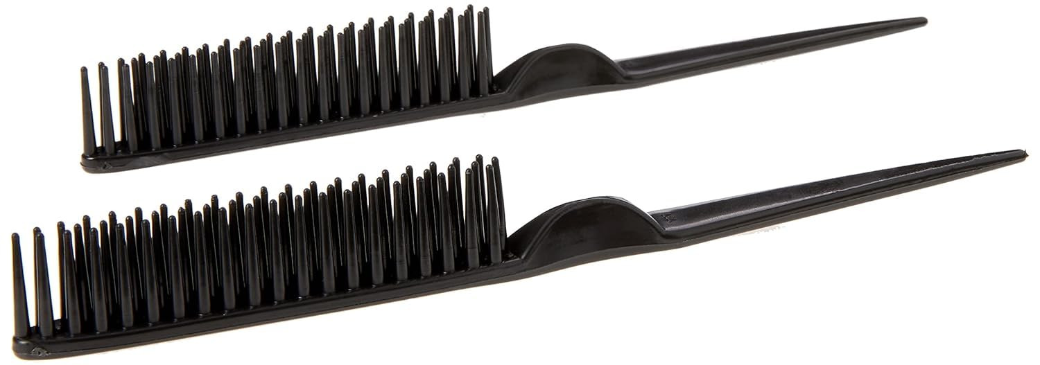 3 Row Styling Comb For Detangling, Defining And Separating Curls (Black) | Amazon (US)