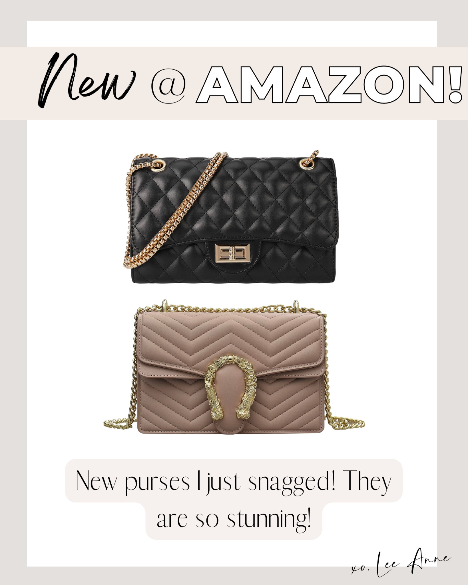 New purses at Amazon! 

#LTKstyletip #LTKHoliday #LTKitbag