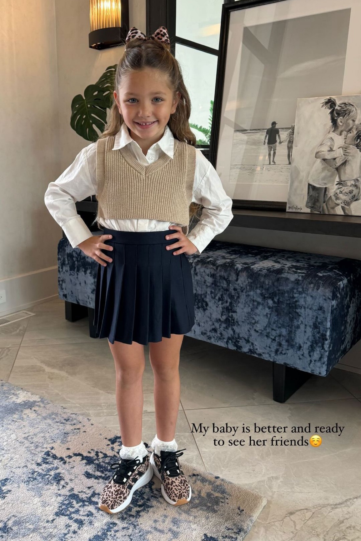 Navy girl outfit for school! I love that she loves to dress up. 

outfit l outfit inspo l kids l kids outfit l girls l back to school

#LTKKids