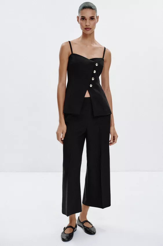 BUTTON TOP | Zara US