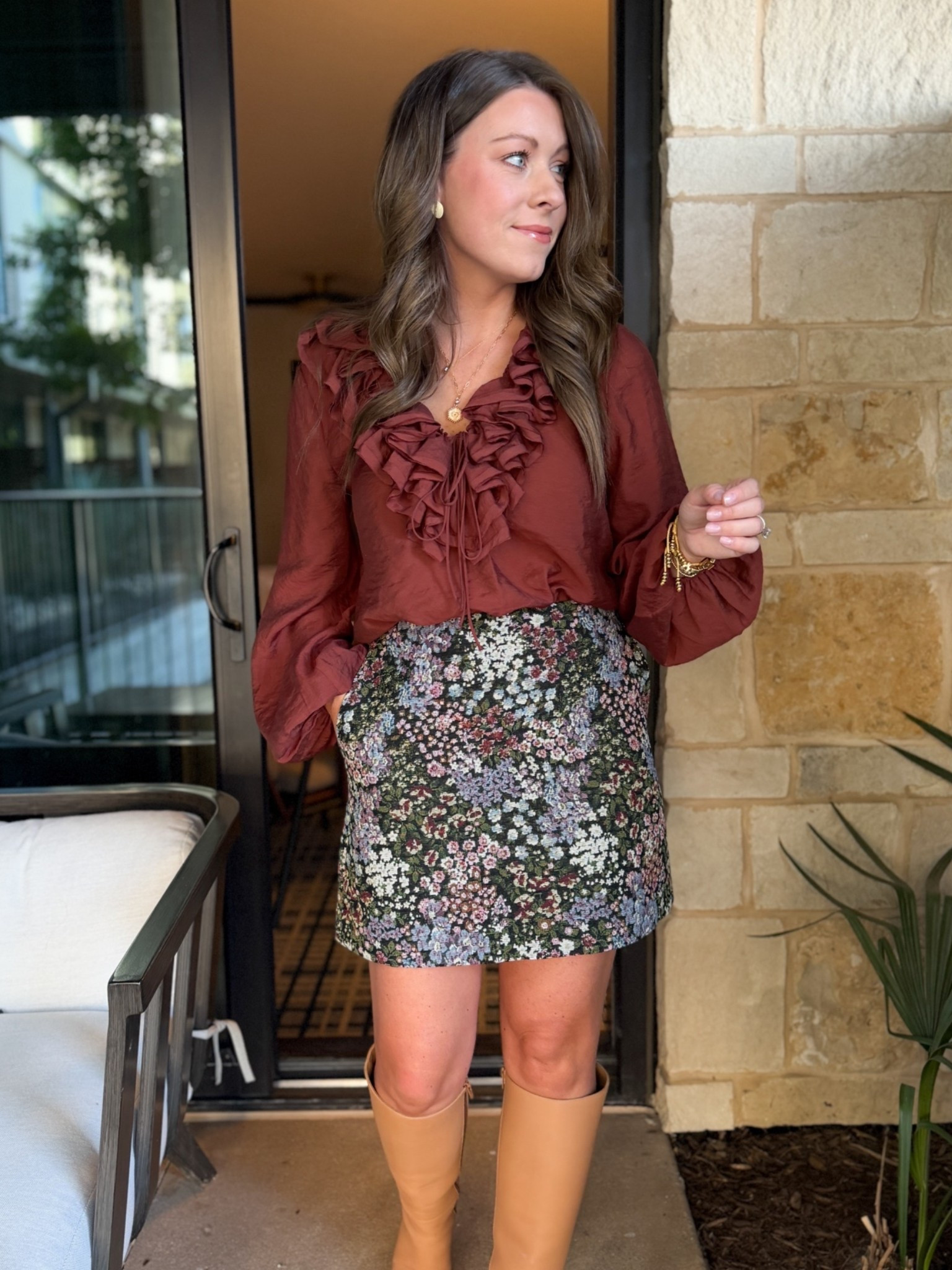 This skirt is WALMART!!!! 
I’m wearing a size 2

#LTKCon #LTKootd #LTKgrwm