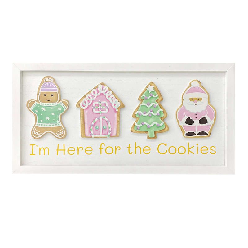 I'm Here For The Cookies Wall Decor, 16x8 | At Home