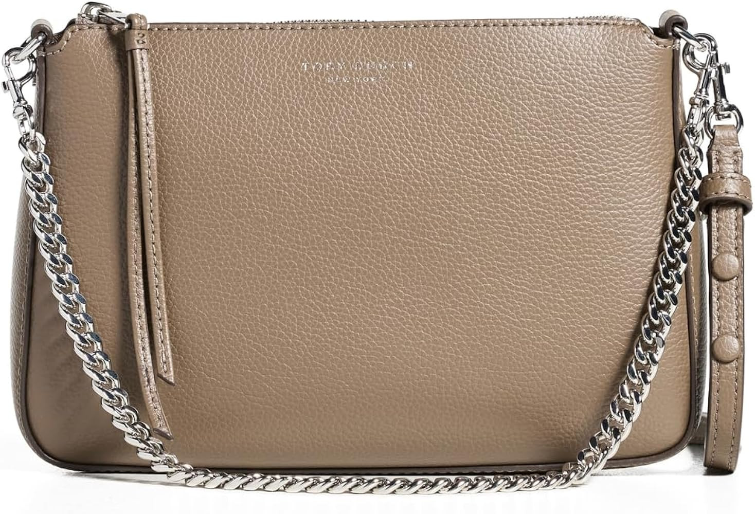 Amazon.com: Tory Burch Women's Perry Small Shoulder Bag, Black, One Size : Clothing, Shoes & Jewe... | Amazon (US)