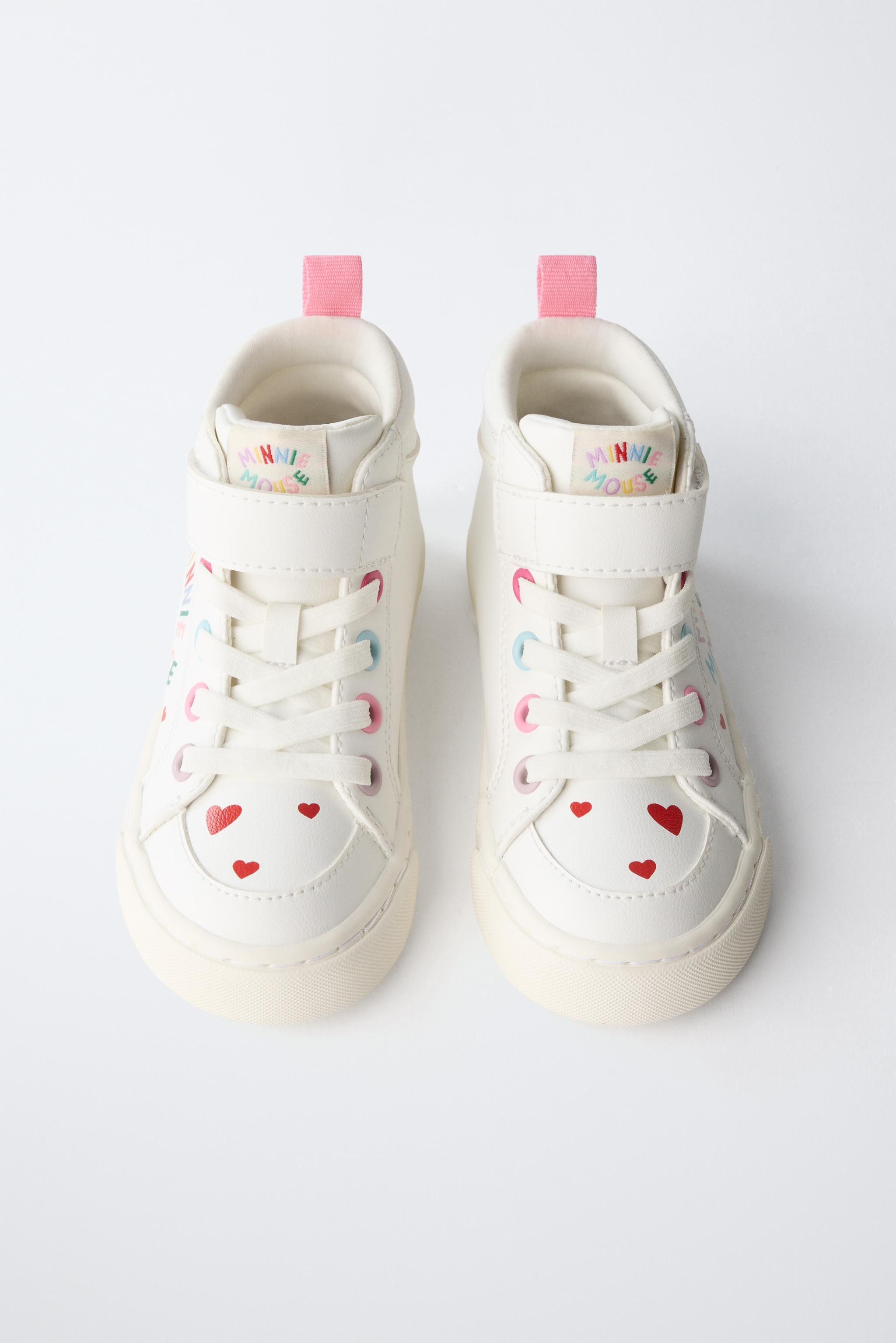 MINNIE MOUSE \u00a9 DISNEY HIGH TOP SNEAKERS | Zara US