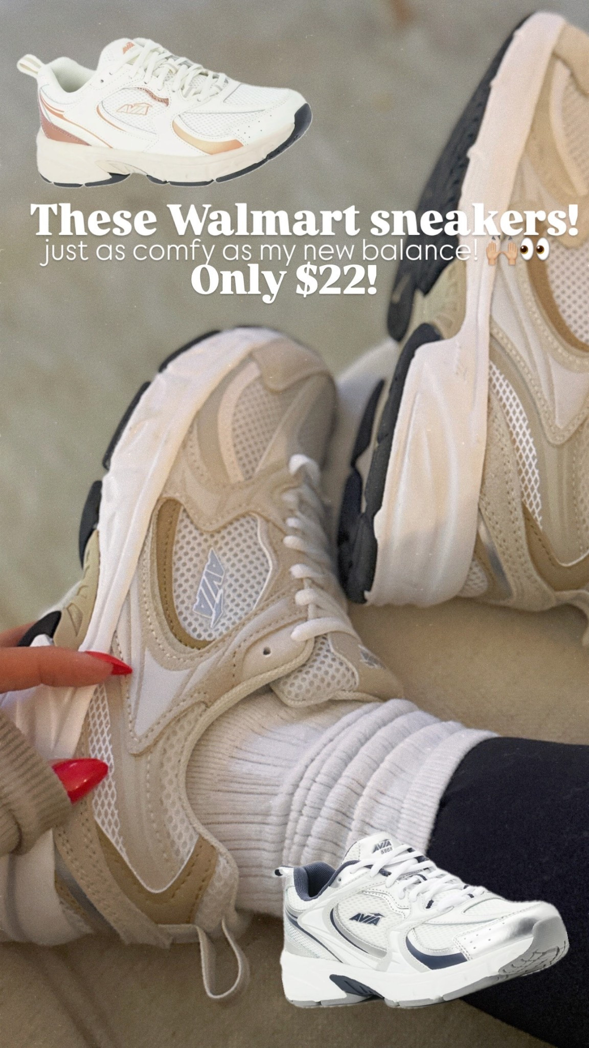 SCUSE me how are these Walmart!! They feel like my new balances! 