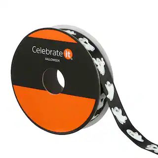 5/8" x 4yd. Ghost Ribbon by Celebrate It™ Halloween | Michaels Stores