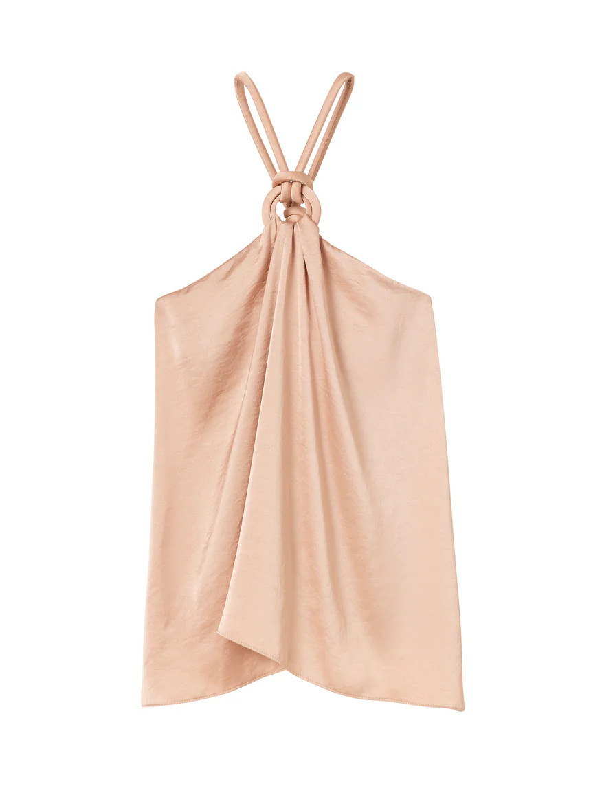 Calypso Satin Halter Top | A.L.C