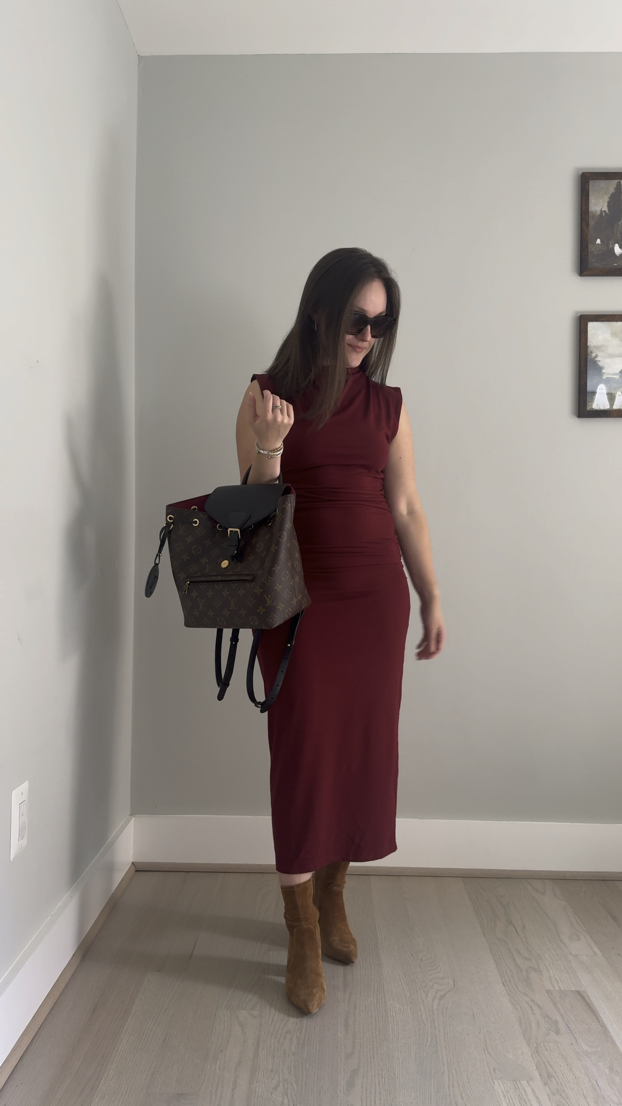 Perfect fall date night dress from target. Wearing an XS, true to size 

#LTKFindsUnder100 #LTKStyleTip #LTKFindsUnder50