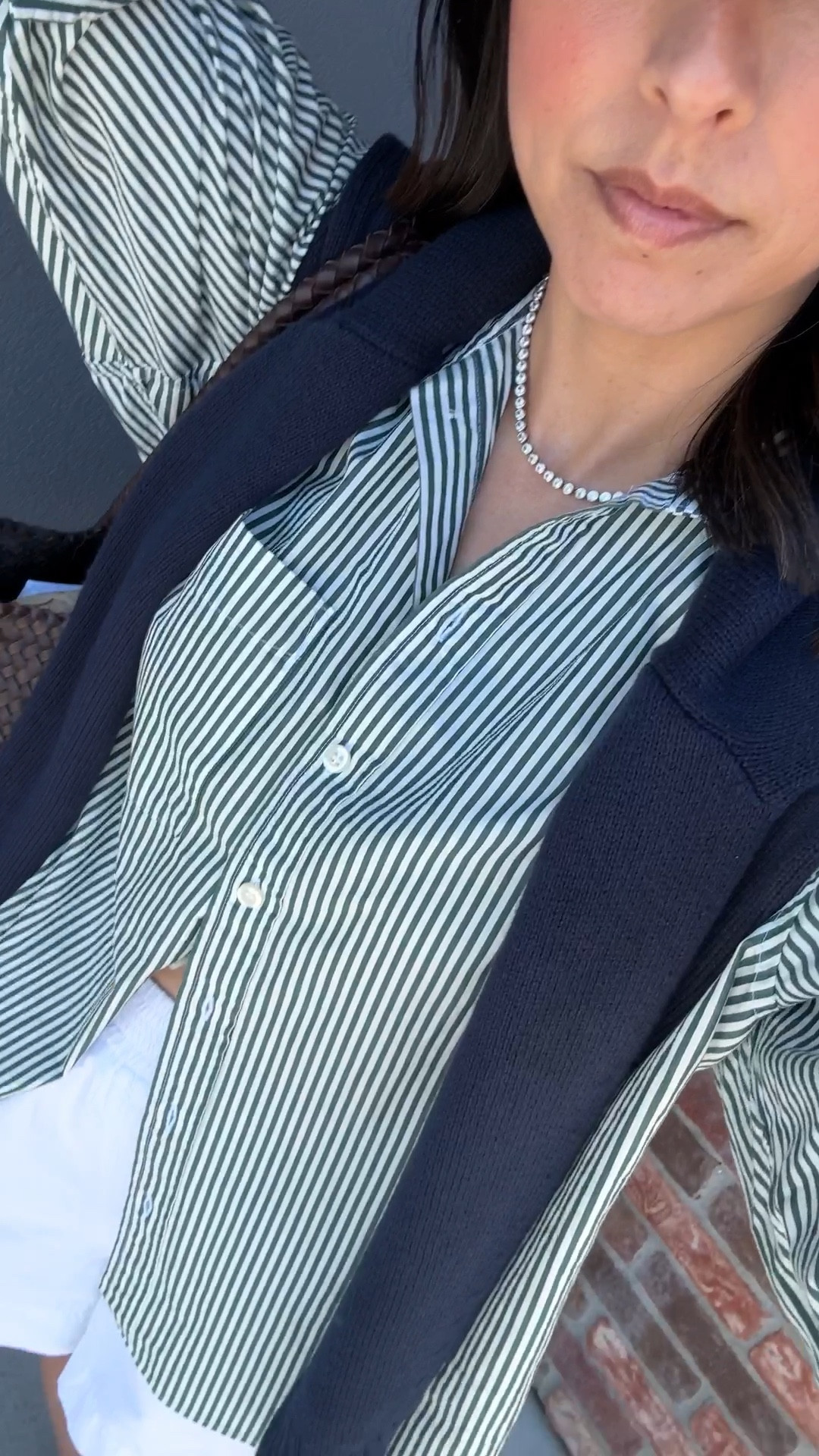 Summer outfit wearing my Big Shirt from the Gap. These are one of my all time favorite button down shirts. Shorts are old French Connection, but linked similar. 

Gap shirt petite xs
French Connection shorts xs (old)
Zara sandals 5 (might be sold out, linked similar)
Madewell tote
Gap hat
Everlane navy sweater xs
Blue Nile earrings
Dorsey James necklace 15"

#LTKPetite #LTKItBag #LTKStyleTip