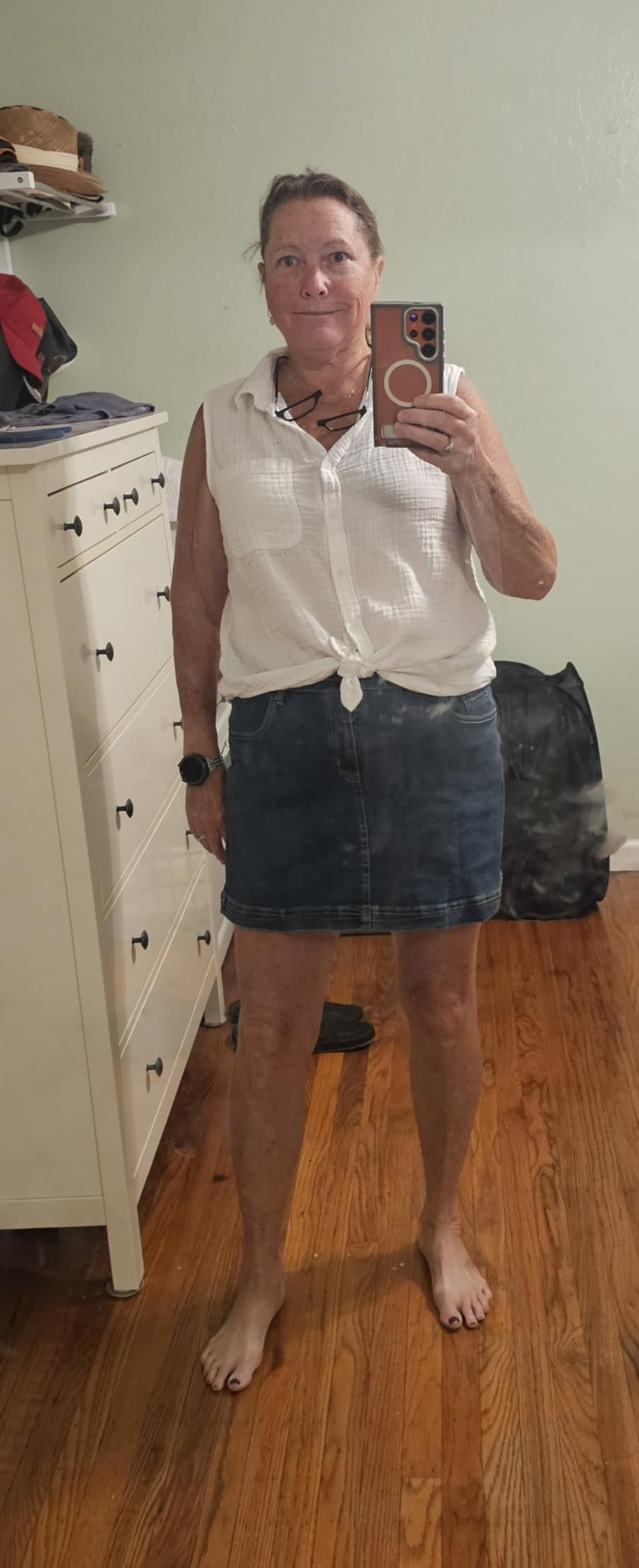 IWD Jean Skorts for Woman 2025 Trendy High Waisted Y2k Mini Skirt Stretchy Denim Shorts Skort Cou... | Amazon (US)