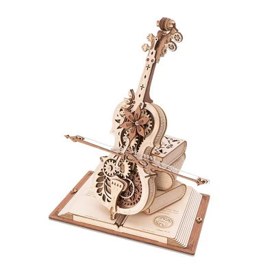 DIY 3D Music Box Puzzle Magic Cello 199pcs | Target