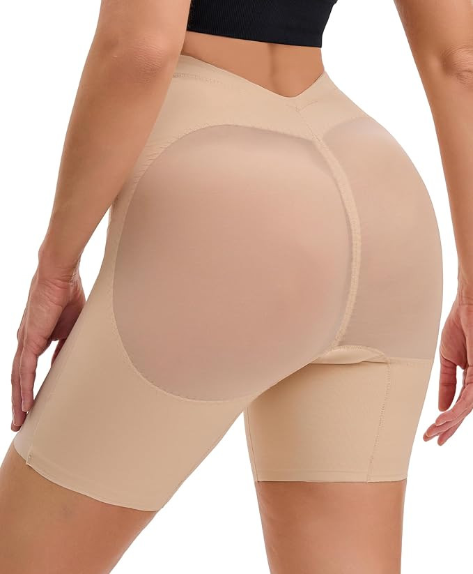 Low Back Shapewear Shorts Tummy Control Butt Lifting Panties | Amazon (US)