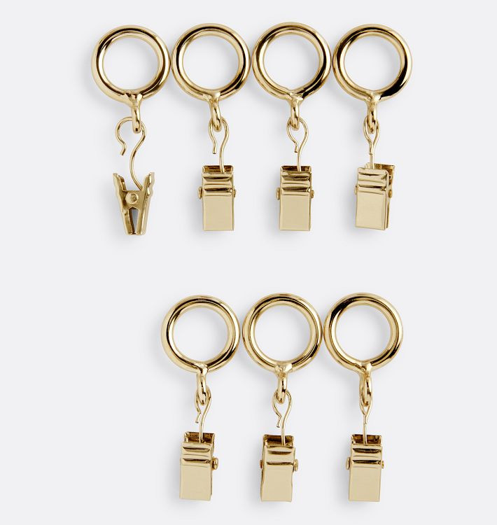 Cafe Curtain Rings | Rejuvenation