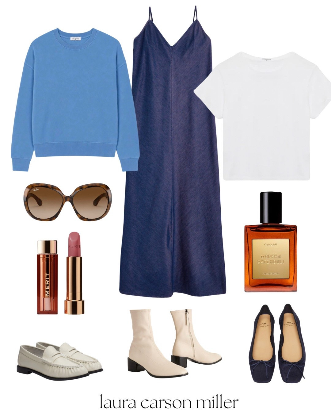 A slip dress is a dream duo with a sweatshirt! You can drape it over your shoulders or tie it around your waist. Pull it over your head if you’re cold in an ACed building or outside on a fall evening. The more you invest in a seasonless, not seasonal, watdrobe, the better use you are making of your fime + your hard earned money. With the right separate pieces you can beautifully layer your way through every single day of every season, every year. I always advised my personal shopping client’s to buy the highest quality items, in classic yet modern styles, that their budgets allowed. If/when you find yourself financially able to upgrade an item you can sell your current item on Poshmark, The Real Real or any number of resale sites. This way you recoup some money from your original purchase. Highest quality basics are what all the best wardrobes are built on!

#LTKxMadewell #LTKootd #LTKBeauty