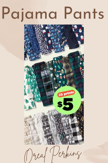 Family matching pajama pants only $5

#LTKGiftGuide #LTKHoliday #LTKsalealert
