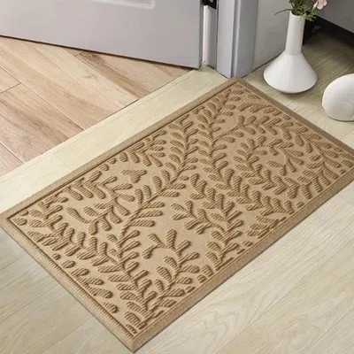 Front Door Mat, Absorbent Dirt Trapping Welcome Door Mat Indoor Outdoor, Non Slip Entry Mat, Indoor Outdoor Door Mats, Fade Resistant, Low Profile Doo | Wayfair North America
