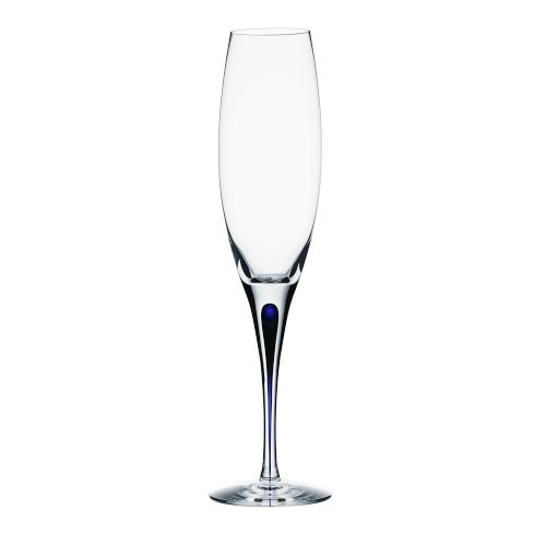 Orrefors Intermezzo Blue Champagne Flute | Williams-Sonoma
