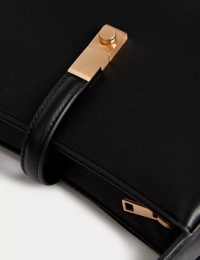 Lock Detail Shoulder Bag | Marks & Spencer (UK)