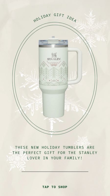 The new holiday Stanley tumblers would make a great gift!

#LTKGiftGuide #LTKSeasonal #LTKHoliday