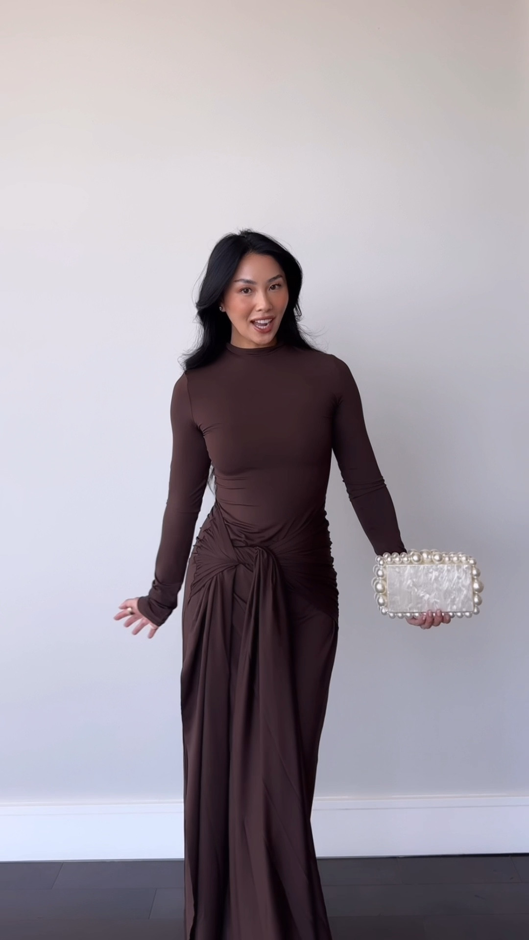 HOW IS THIS AMAZON OMG. I’m wearing a small 🤎

#LTKFindsUnder50 #LTKStyleTip #LTKWedding