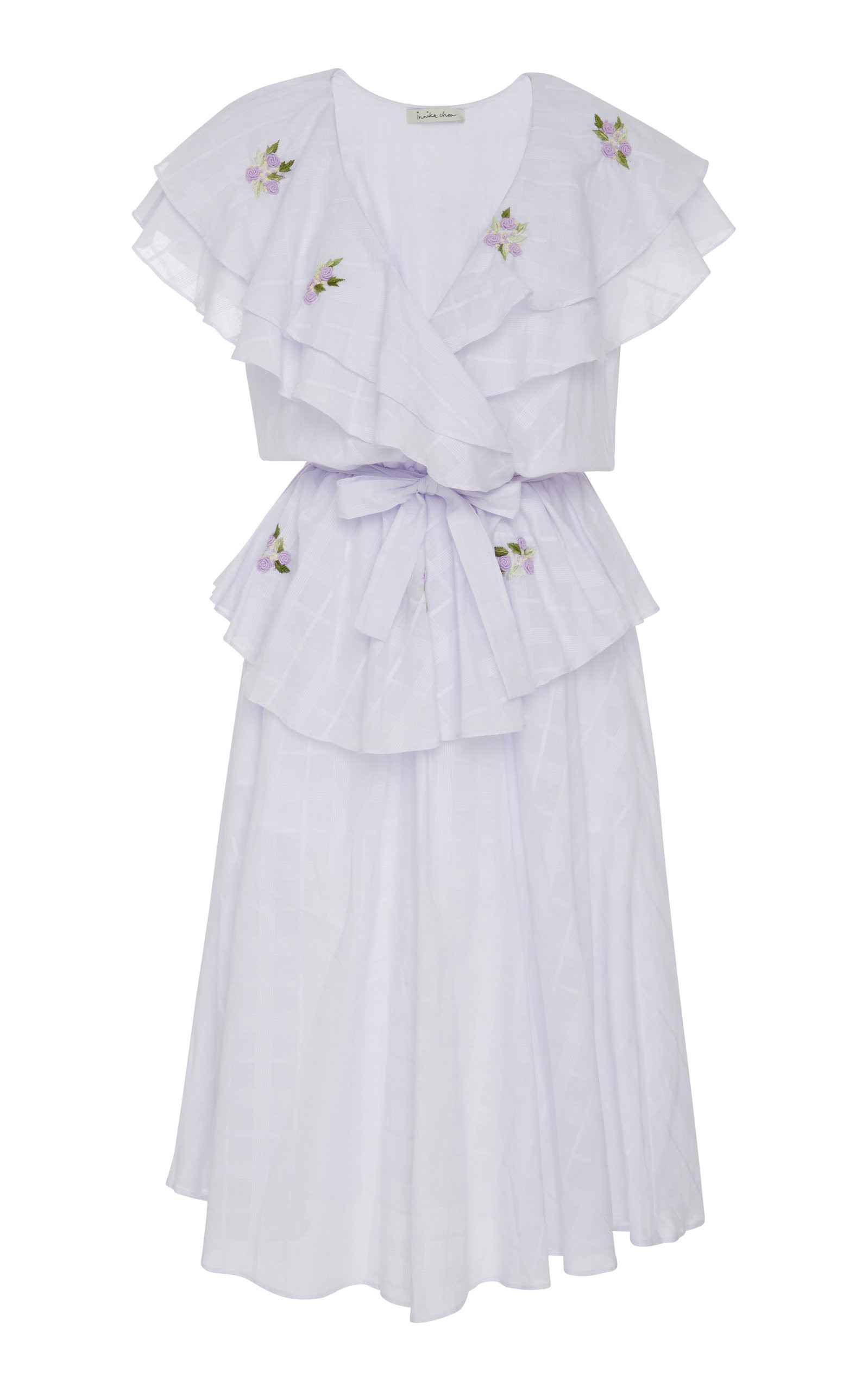 Innika Choo Pi Fürlunche Cotton Wrap Dress | Moda Operandi Global