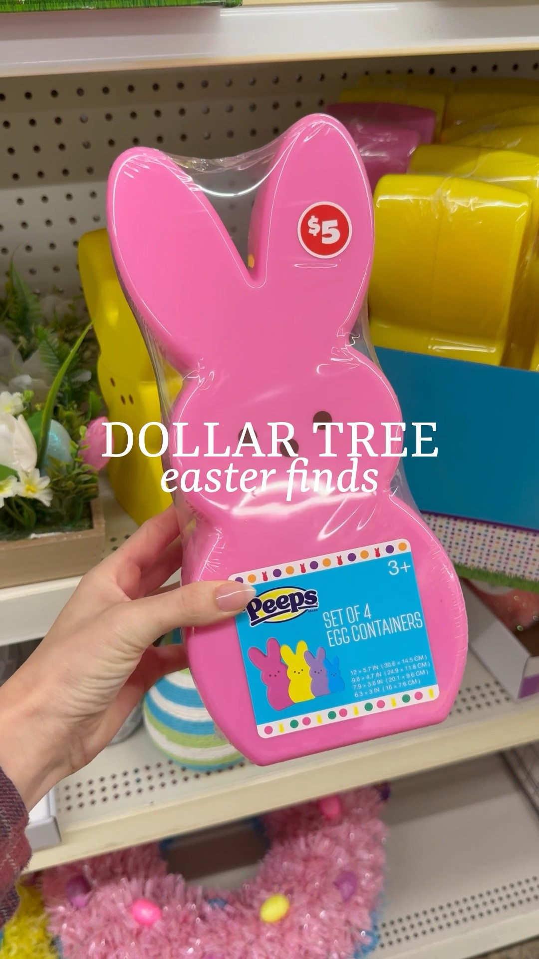 Hop to the @dollartree 🐰 super cute and affordable Easter finds have arrived!

#easter #spring #easterbunny #eastereggs #easterbaskets #easterbasketfillers #eastereggfillers #bunny #peeps #bunnyrabbit #dollartree #dollartreefinds

#LTKSpringSale #LTKWatchNow #LTKSeasonal