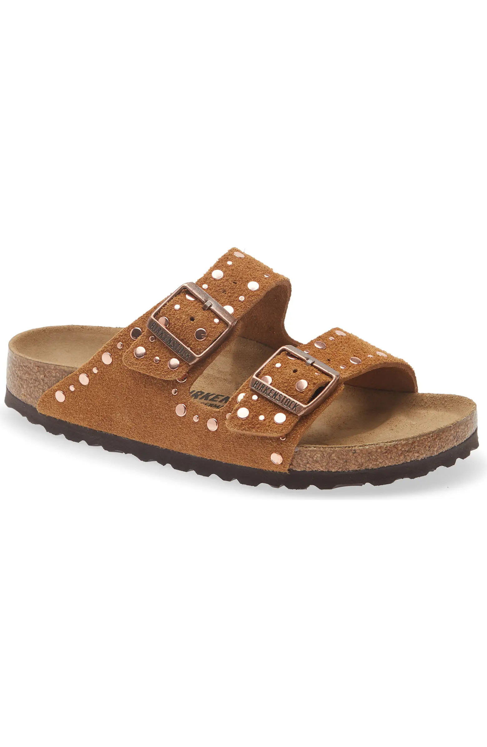 Arizona Rivets Studded Slide Sandal (Women) | Nordstrom