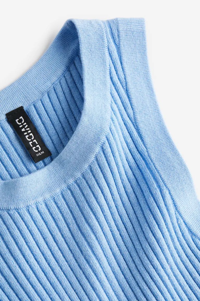 Rib-knit Sweater Vest | H&M (US)