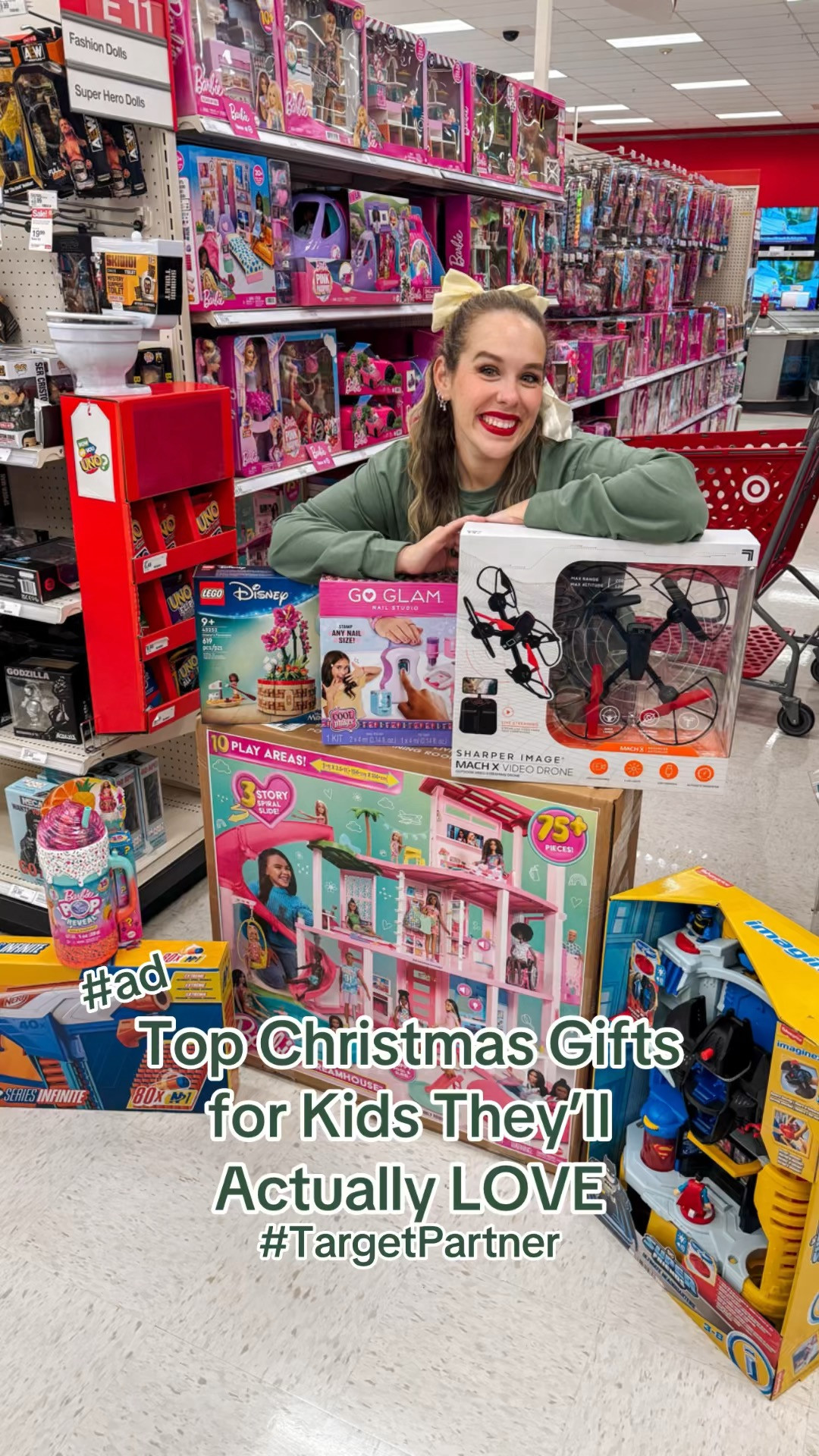 #ad Ready to make this holiday season unforgettable?  I've rounded up the top Christmas gift ideas for kids from @target that are guaranteed to bring joy and excitement! From creative toys to fun games and crafts, there's something for every kid on your list. Get ready to watch their faces light up on Christmas morning! #target #targetpartner #targetfinds #toys #liketkit @shop.ltk

#LTKGiftGuide #LTKCyberWeek #LTKHoliday