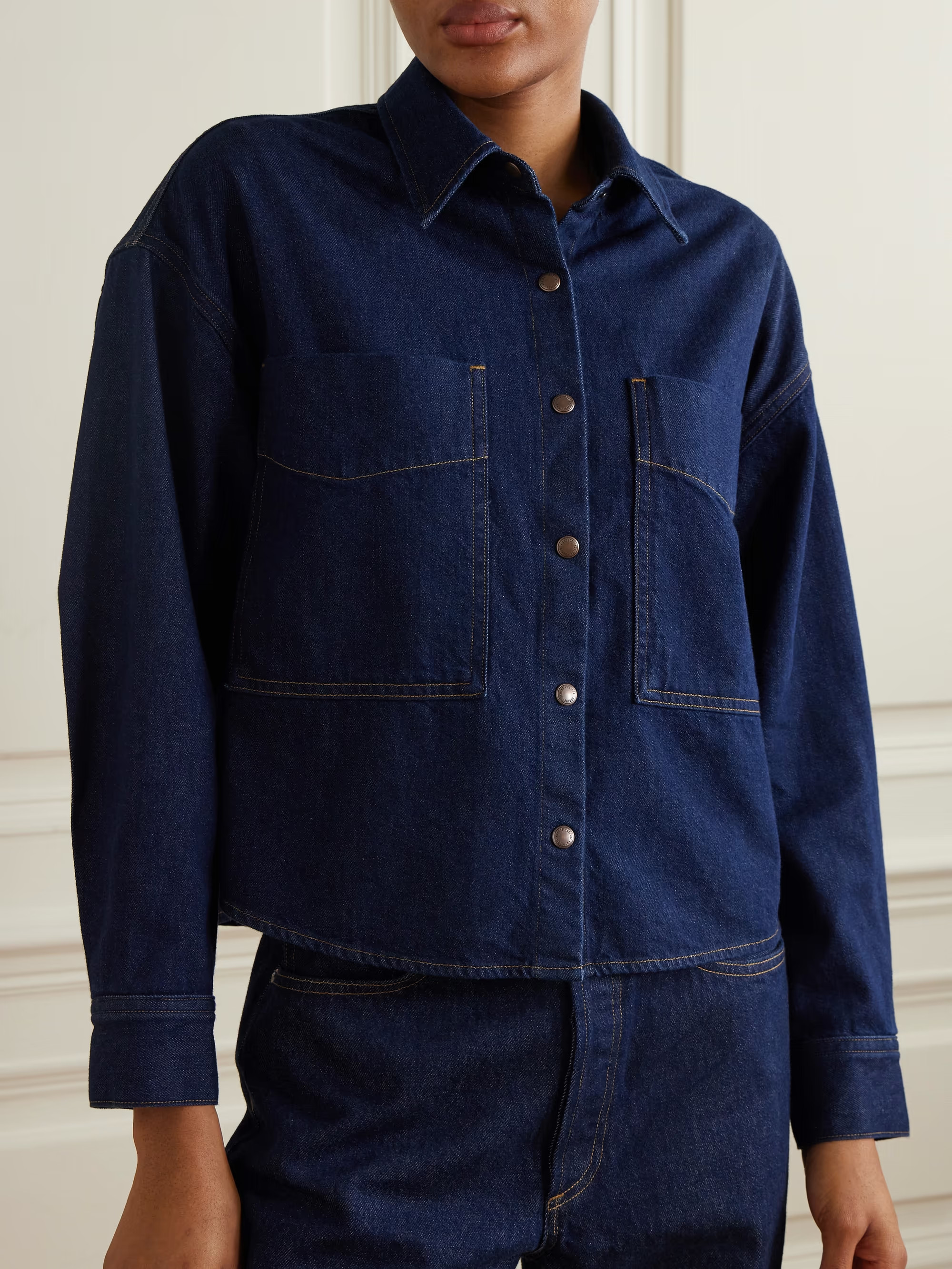 Maya denim shirt | NET-A-PORTER (US)