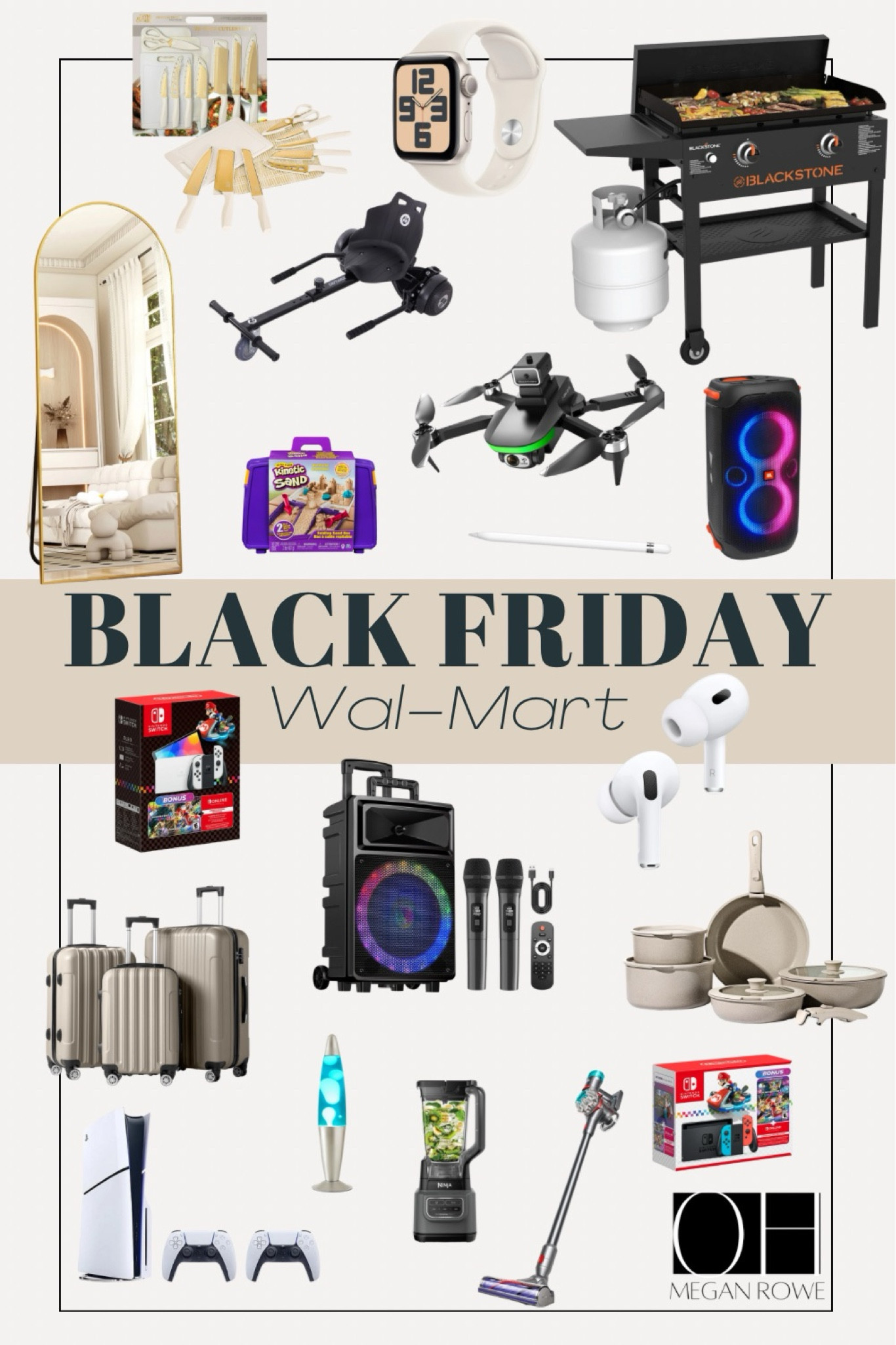 🎉 Black Friday Bonanza at Walmart! 🎉🚨

Get ready to snag unbelievable deals on everything from home essentials to the hottest tech gadgets! 🛍️🔥 I’ve rounded up the best bargains that will make your holiday shopping a breeze! Upgrade your outdoor cooking game with the Blackstone Griddle 🍳, turn up the holiday tunes with a Bluetooth Speaker 🔊, and give the kids (or yourself!) some fun with a Hovercart 🛴. Stay connected in style with the Apple Watch ⌚️, and enhance your home décor with a stunning Full-Length Floor Mirror 🪞. For the gamers, the Nintendo Switch 🎮 and the PS5 🕹️ are must-haves for next-level gaming experiences!

From home to toys, kitchen must-haves to top-of-the-line tech, Walmart’s Black Friday sale has it all at prices that can’t be beat! 😱 Hurry, these deals won’t last long! 🏃‍♀️💨

#LTKSaleAlert #LTKCyberWeek #LTKGiftGuide